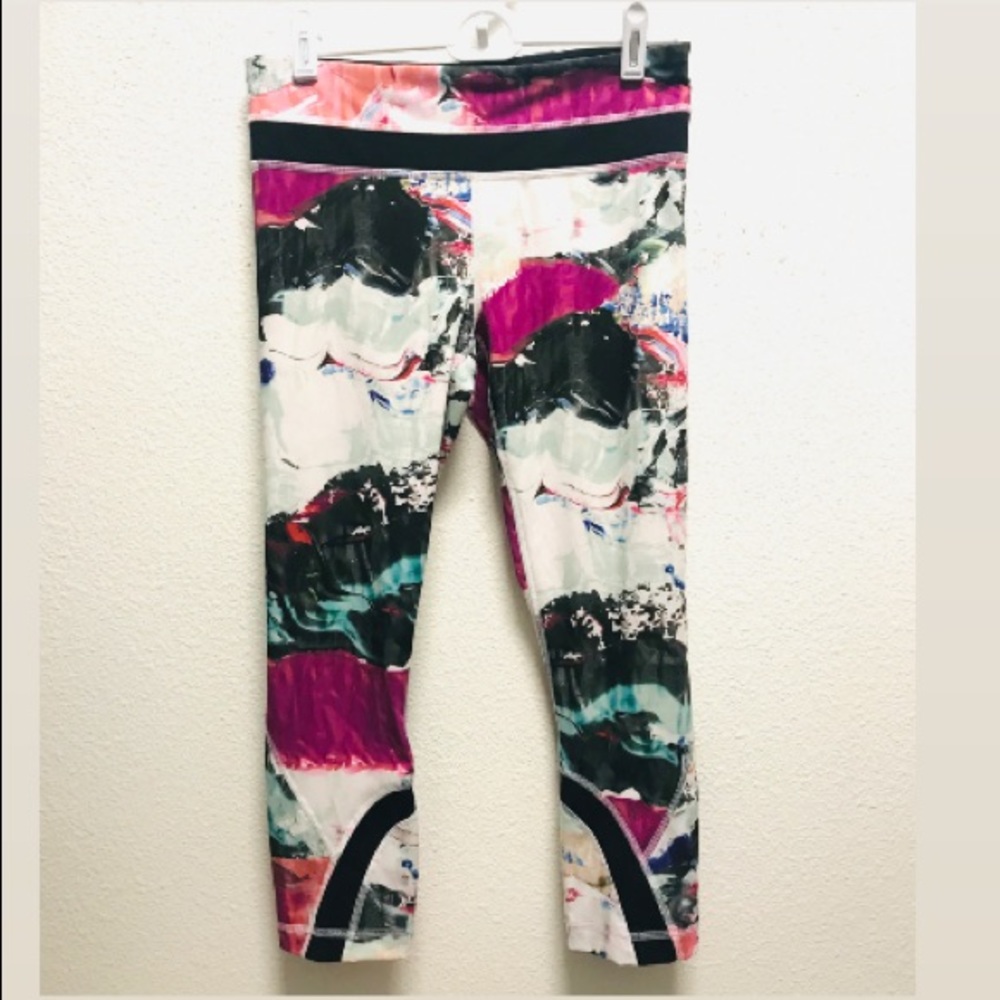 Lululemon inspire crop pants II. Pigment sz 6 EUC - Picture 7 of 8